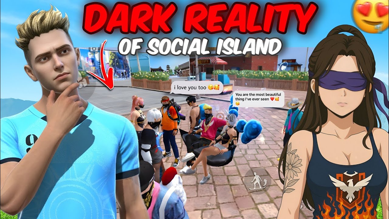 Free Fire Social Island🤡 Dark Reality of Girls & Boys 😲 Garena Free Fire 🔥