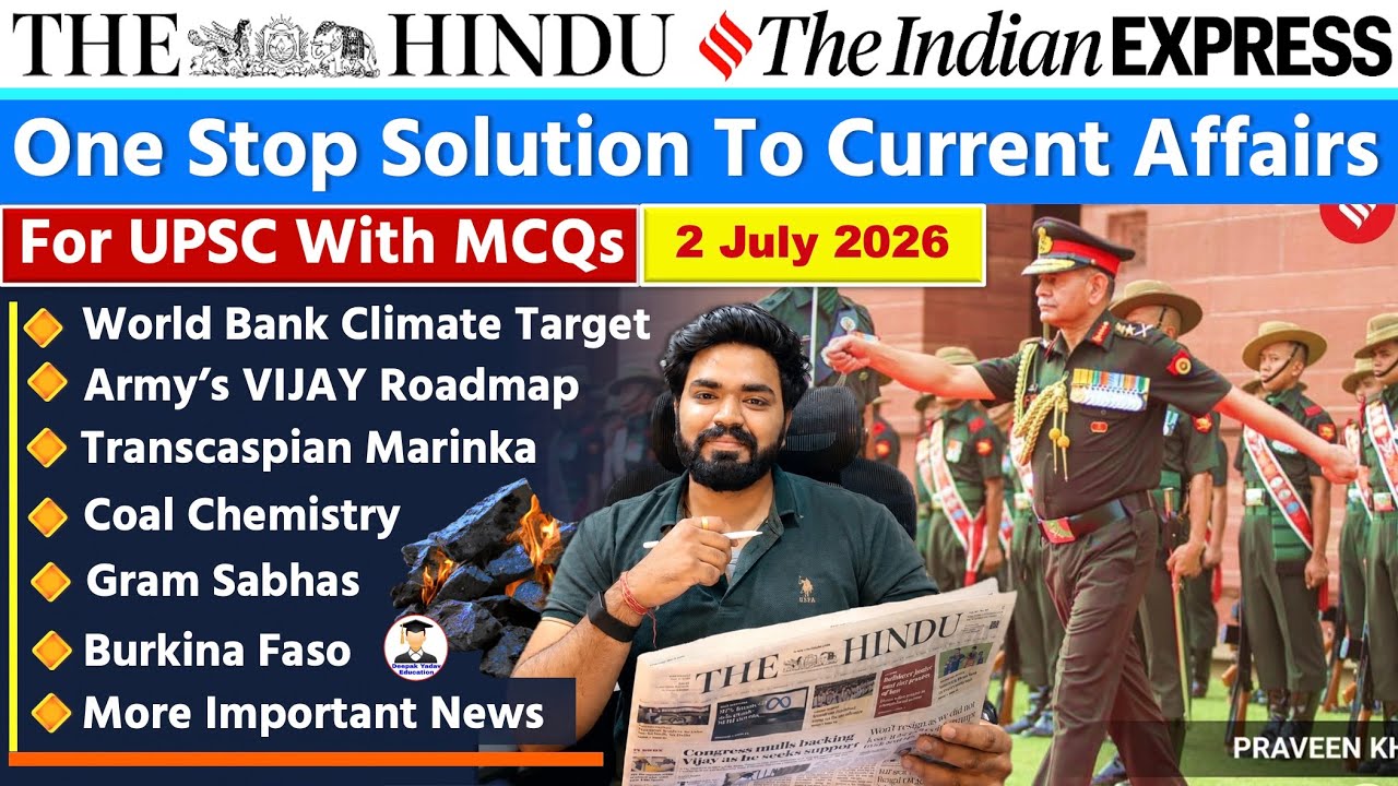 The Hindu Analysis Today | 2 July 2026 | The Hindu Newspaper Analysis | Daily Current Affairs