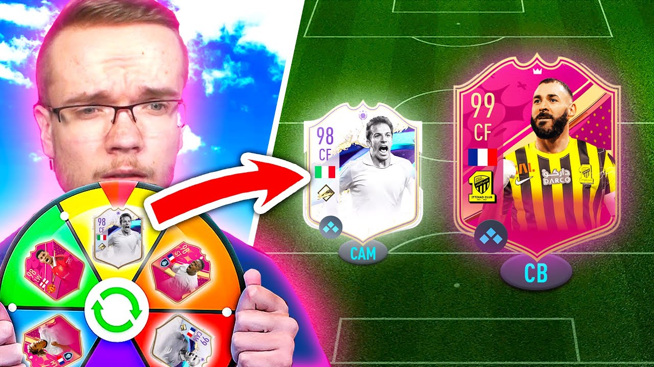 99 BENZEMA ale KOLESO mi VYBERÁ TÍM! 🤩🇫🇷