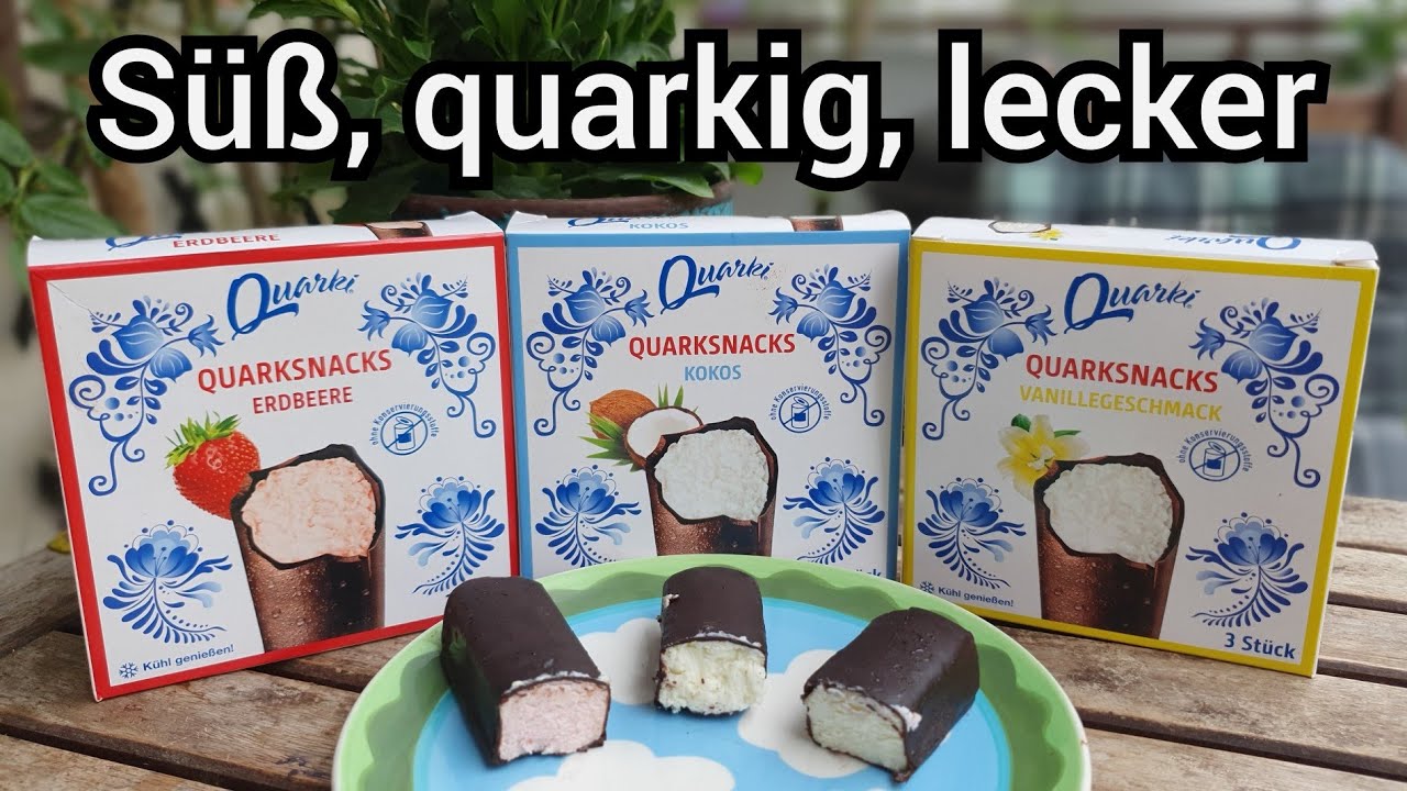 My Quarki Riegel QUARKSNACKS | Drei Sorten im Test | FoodLoaf