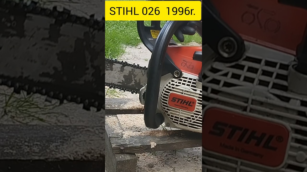 Stihl 026 1996r. Prostota i Niezawodność #stihl