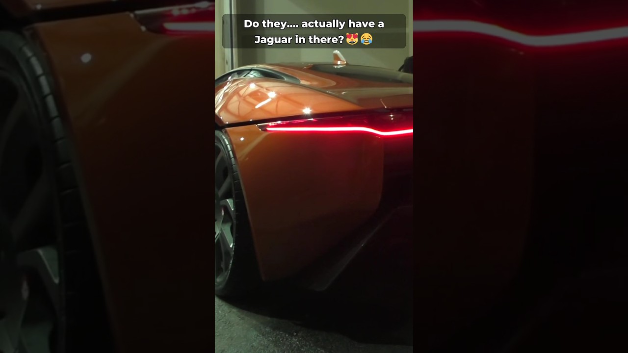 This CAR sounds like a JAGUAR'S ROAR 😻🤯