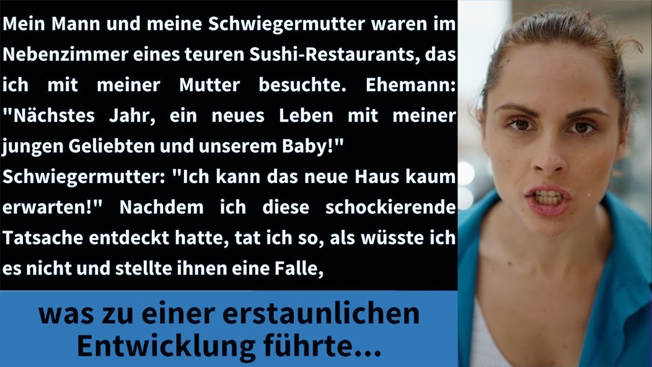 Mein Mann und meine Schwiegermutter wohnen im Zimmer nebenan. GatteNächstes Jahr, ein neues Leben