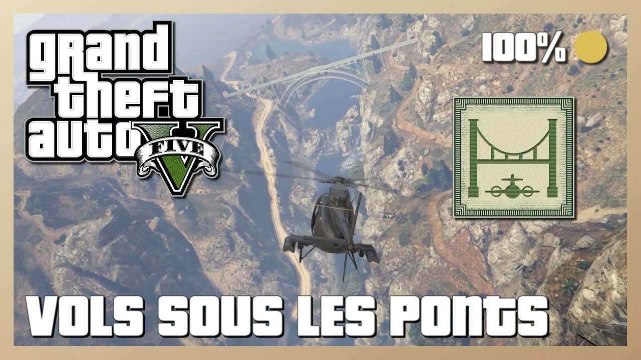 GTA V - Sous le pont - Défis aériens