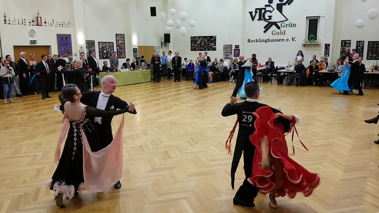 Viertelfinale der TNW LM am 09.03.2019 der Senioren IV S Standard in der VTG Recklinghausen