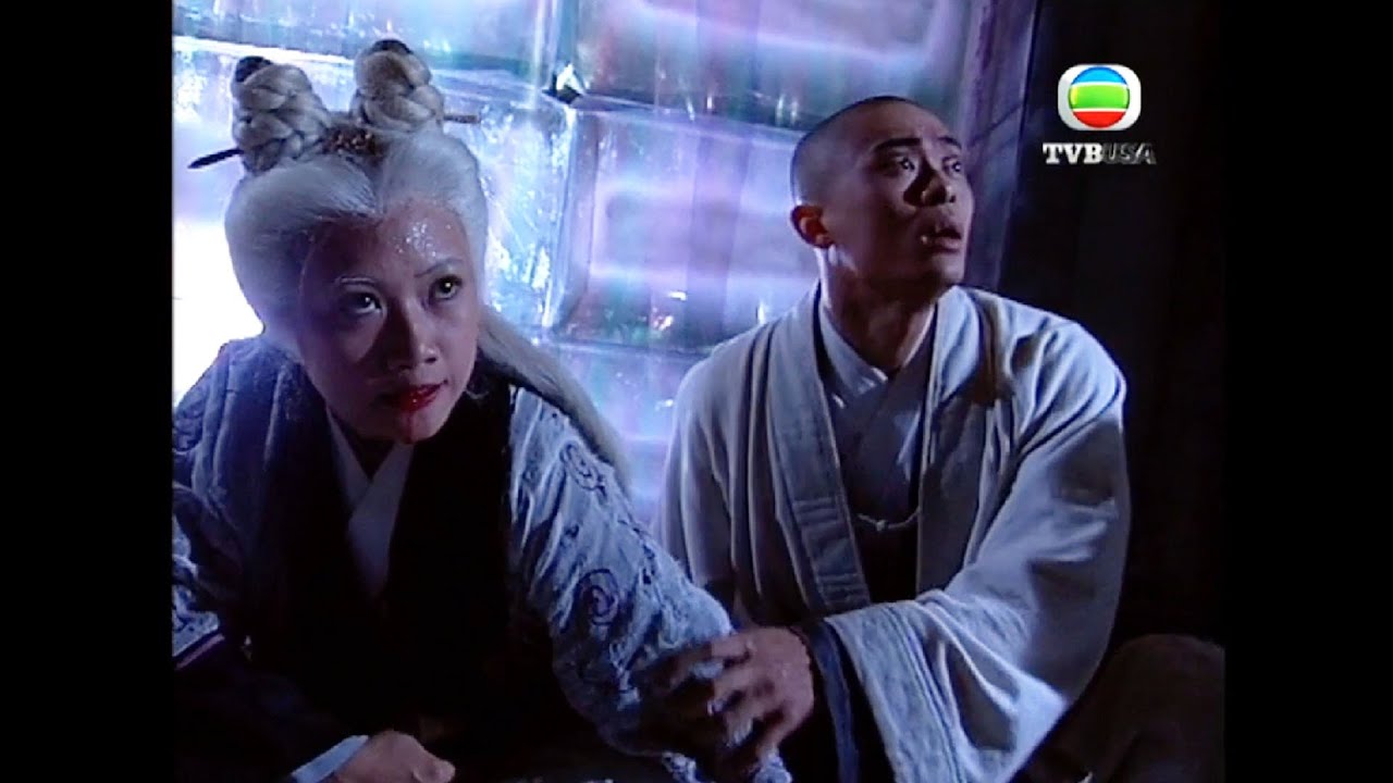 天龍八部｜李秋水殺到跟前，好在虛竹啱練成神功！｜黃日華｜陳浩民｜樊少皇｜李若彤｜劉錦玲｜趙學而