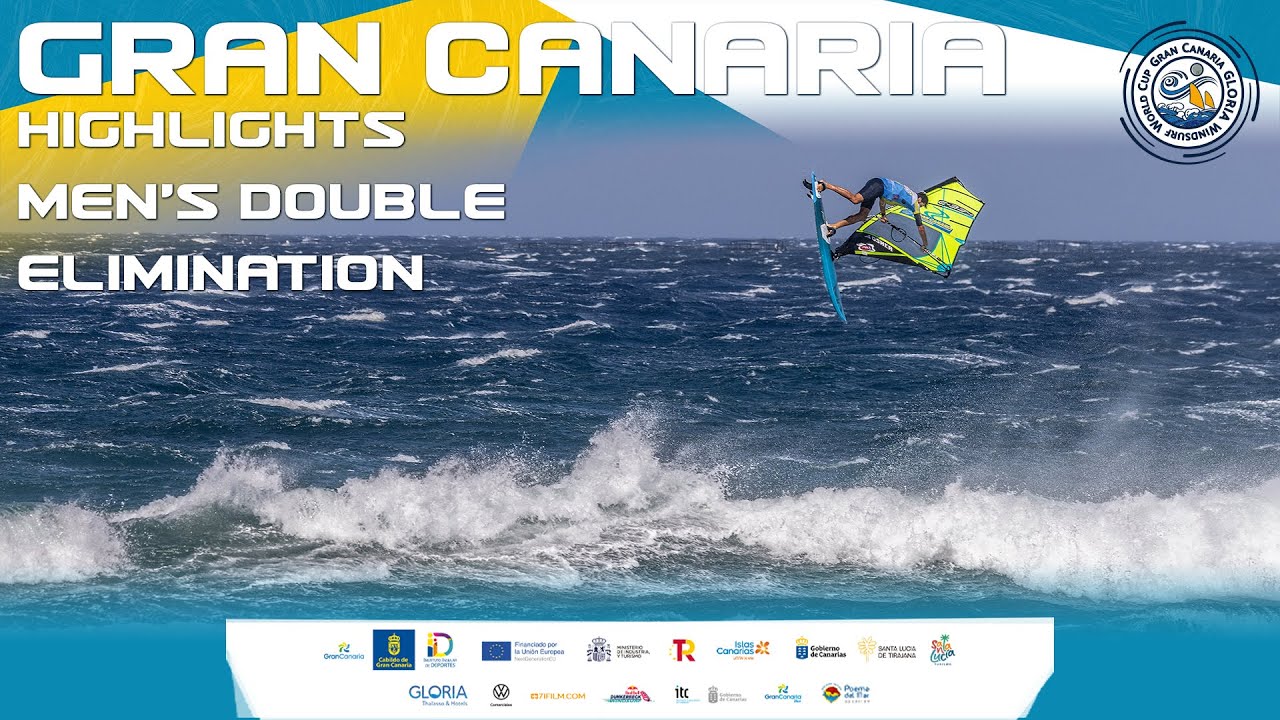 DAY 2 - WINDIEST DAY EVER IN POZO?!? MEN'S DOUBLE | Gran Canaria GLORIA Windsurf World Cup 2025