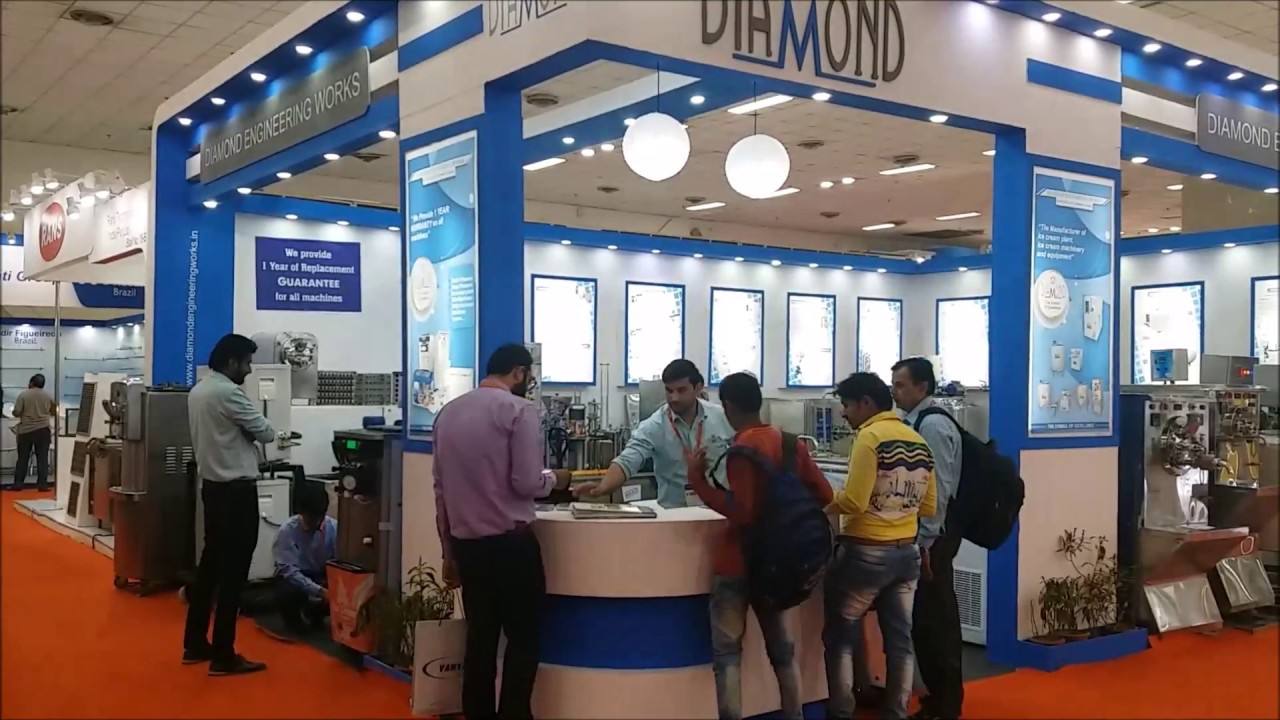 Ice cream plant By Diamond engineering works | AAHAR 2018 New Delhi