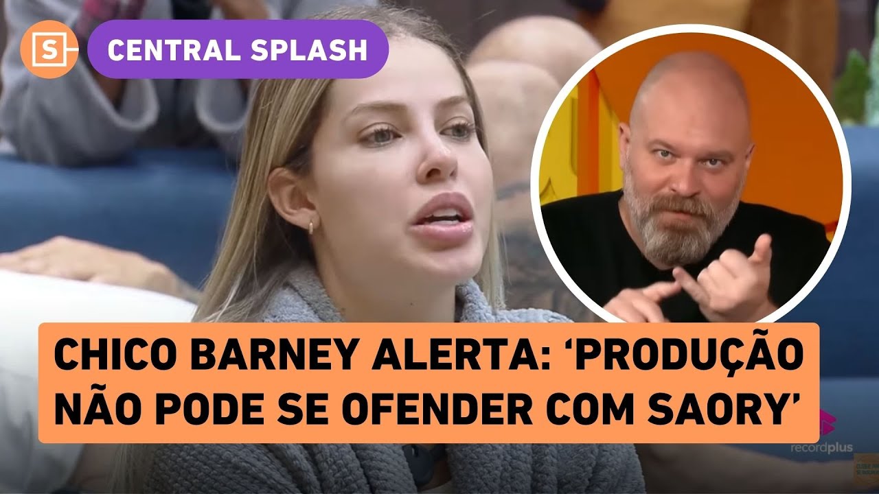 Chico Barney: 'Record precisa agradecer acusações de Saory na Fazenda e pedir pra ela xingar mais'