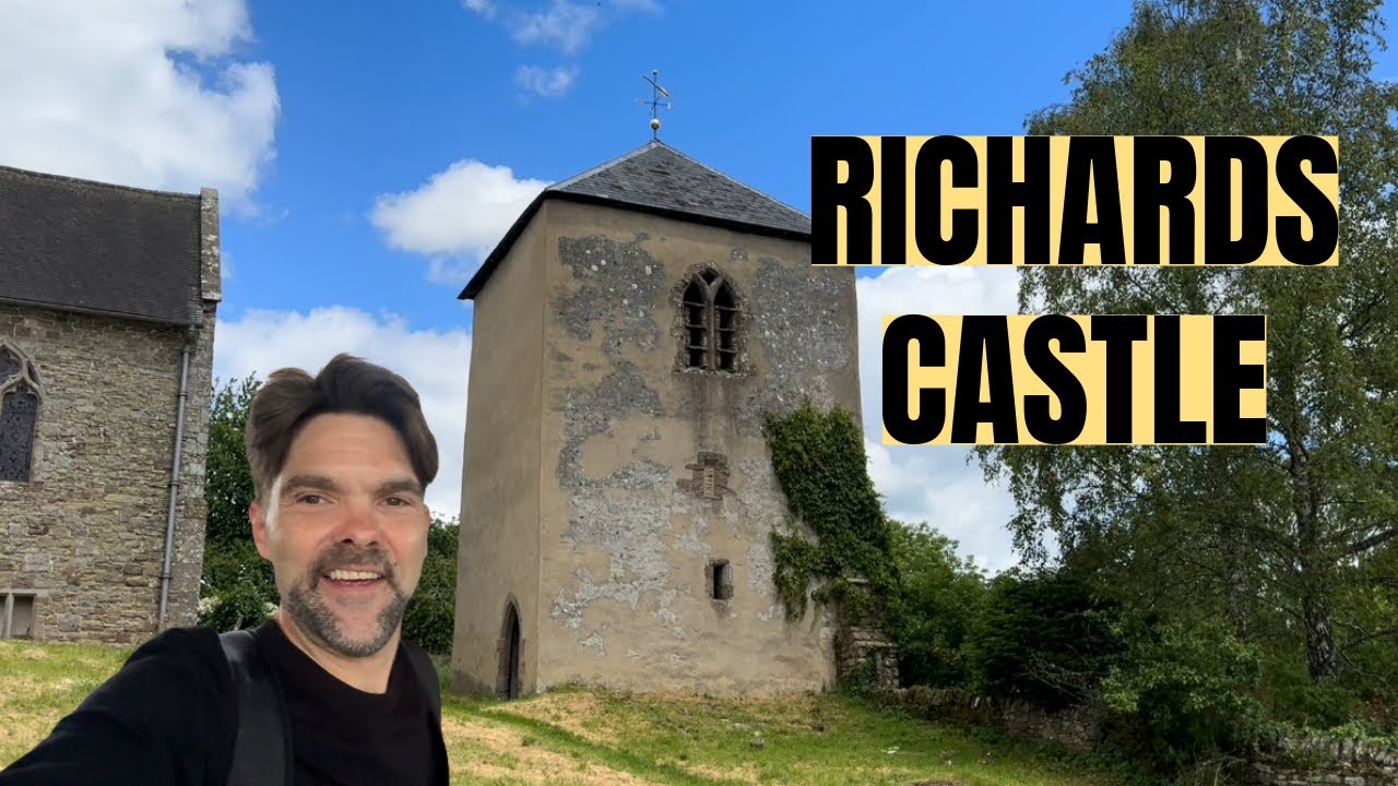 RICHARDS CASTLE -  Knights Templar Chapel at St Bartholomews Church Herefordshire