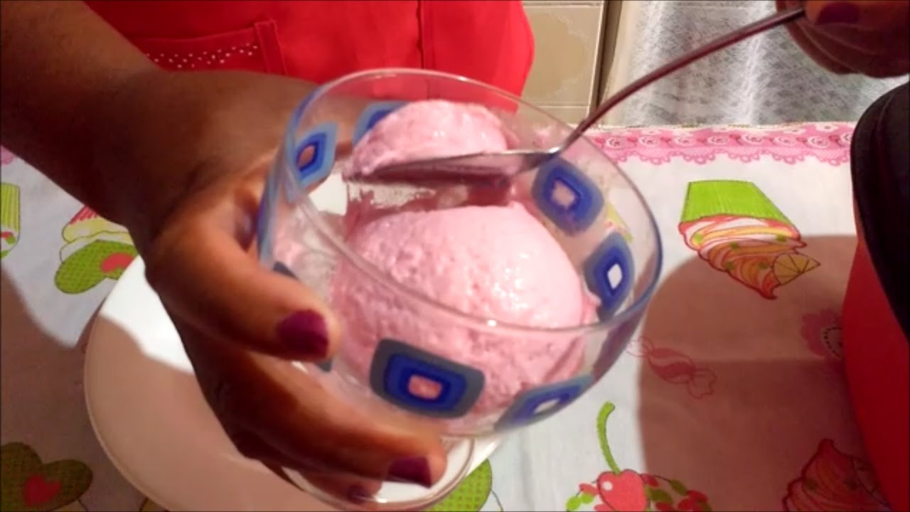 Sorvete de gelatina