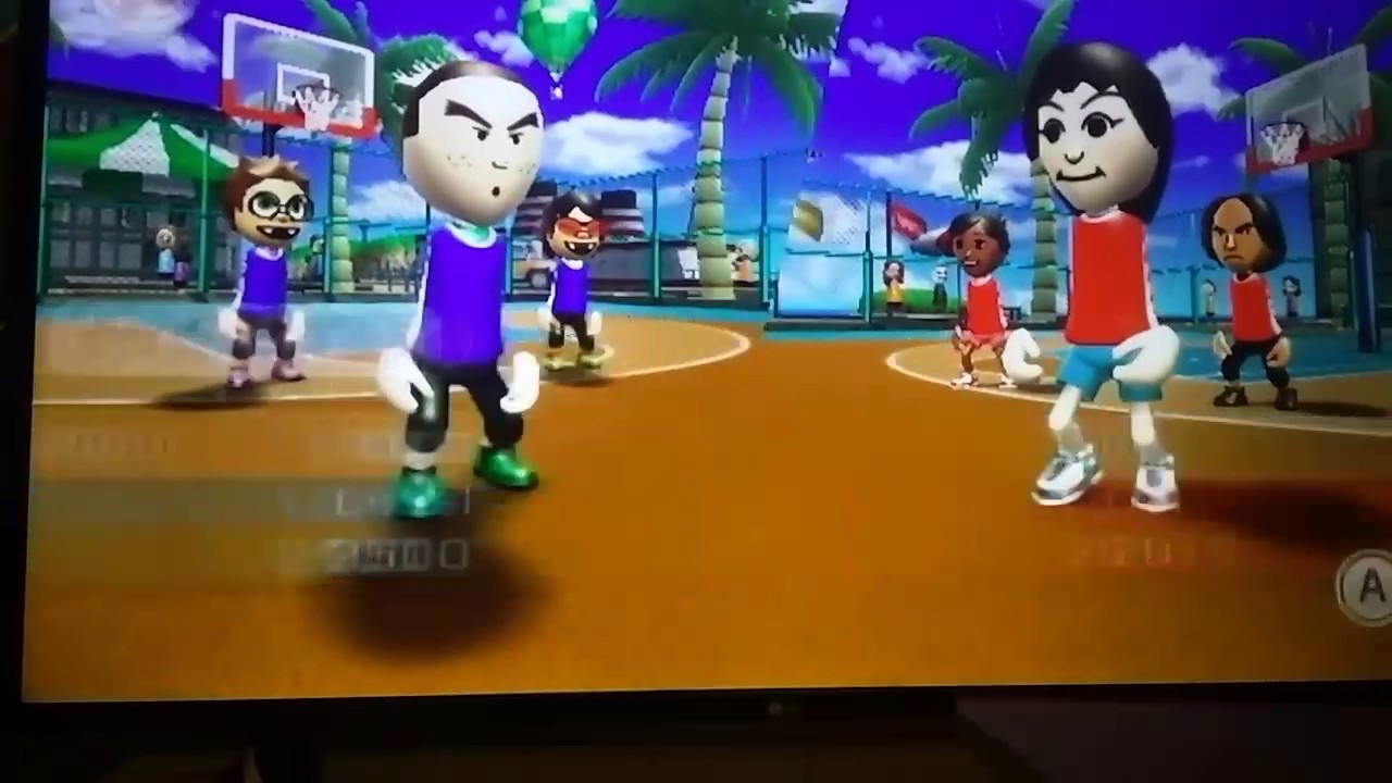 Wii Sports Resort Basketball vs Rin