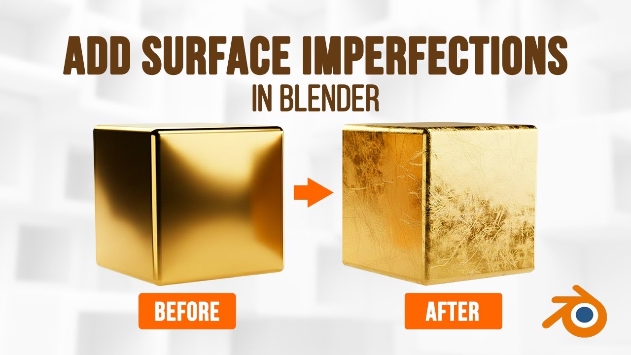 How to Add Surface Imperfections in Blender (Step-by-Step 3D Tutorial)