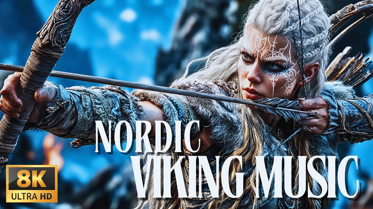 Nordic Viking Fantasy Music ⚔️🔥 | Epic Norse Battle Music & Dark Warrior Chanting - Creative Flow