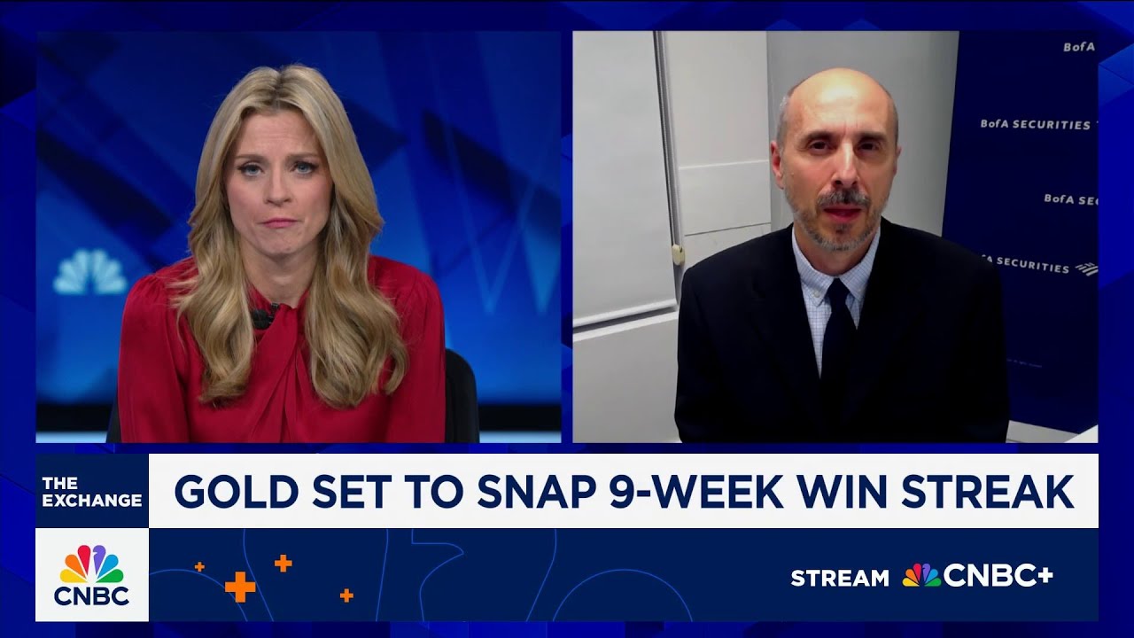 Gold is both overbought and under-owned, says Bank of America's Francisco Blanch