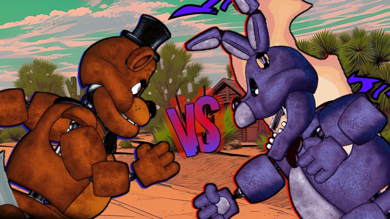 (Dc2/FNaF) Freddy VS Bonnie