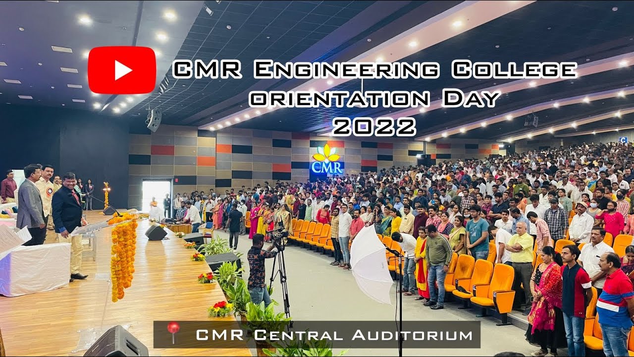 CMR Engineering College Orientation Day 2022 || CMREC || Orientation Day ||