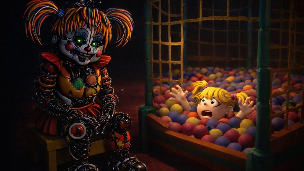 Ganhei uma amiguinha - FIVE NIGHTS HUNTED COMPILADO