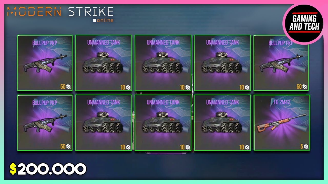 SPENDING $200.000 KEYS in SMUGGLING CASES | Modern Strike Online
