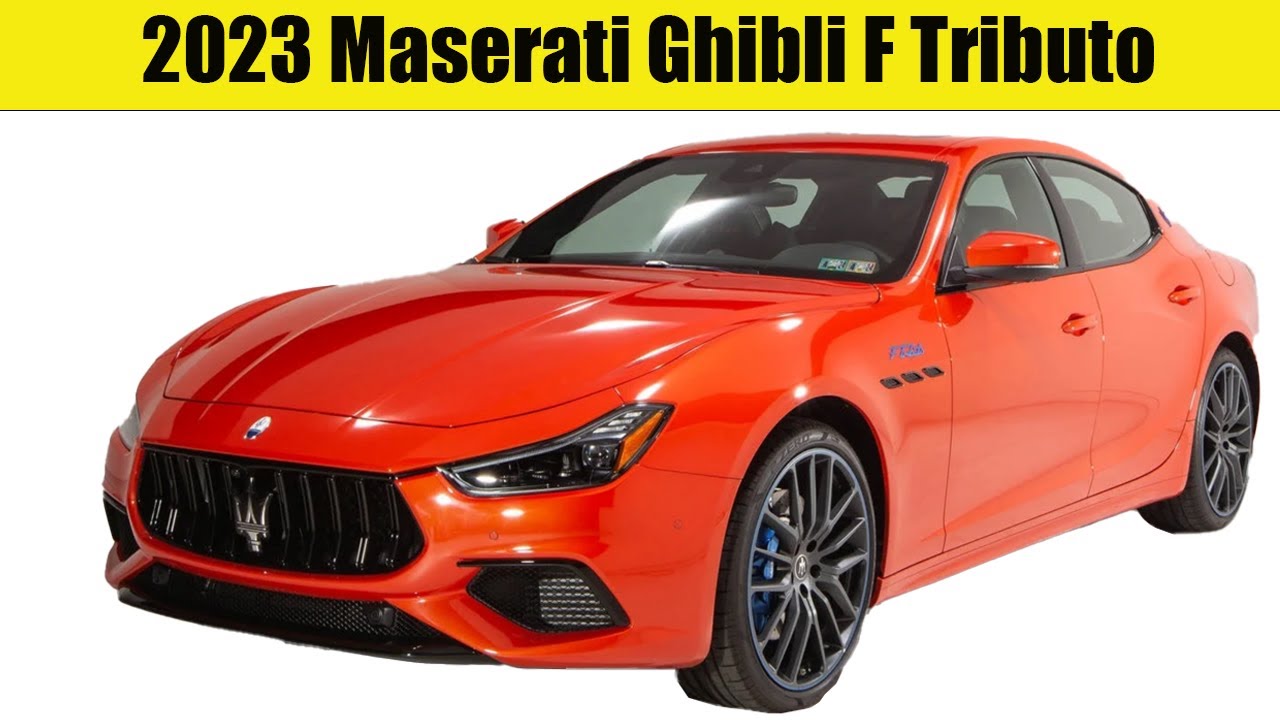 2023 Maserati Ghibli F Tributo - Orange Devil - 3.0L Twin Turbo V6 Engine