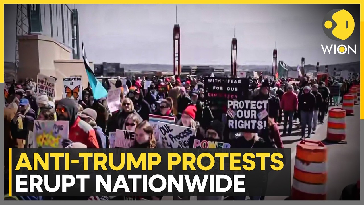 Anti-Trump Rallies Sweep Red and Blue States Ahead of Midterm Elections | WION