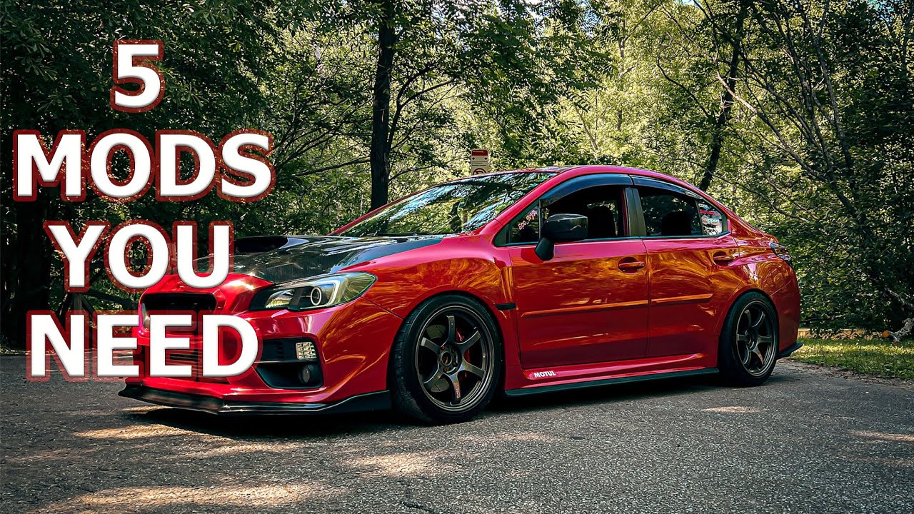 Top 5 WRX Performance Mods