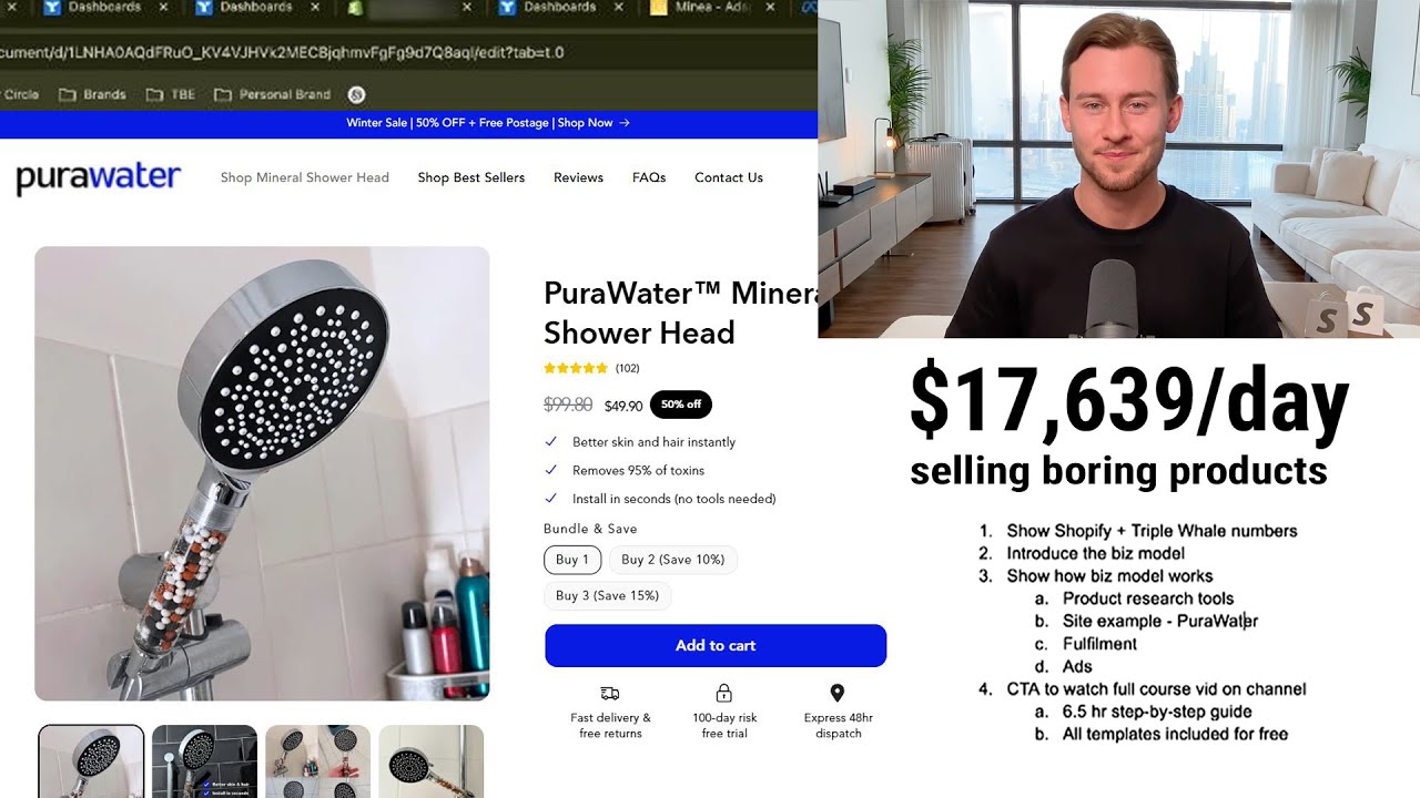 $17,639/day selling boring products online - just copy me