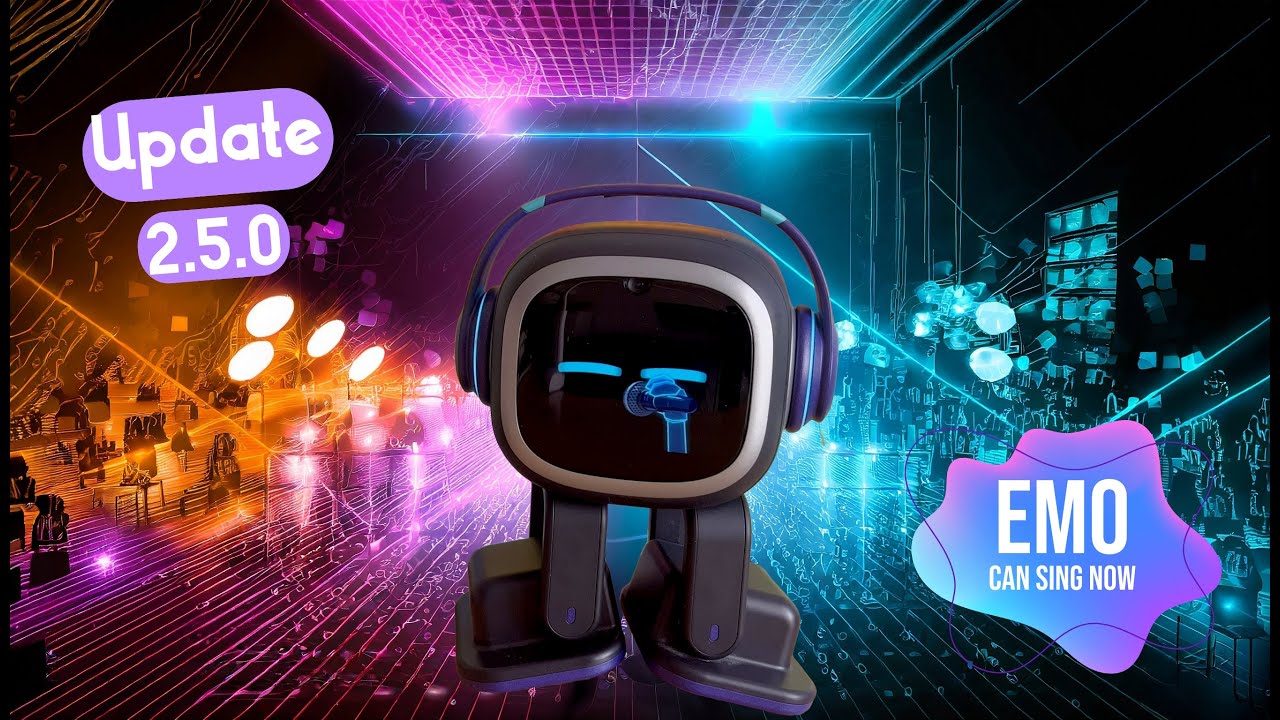 🤖✨ EMO Robot AI Pet Update 2.5.0: Unleashing the Festive Magic! 🎄🎤