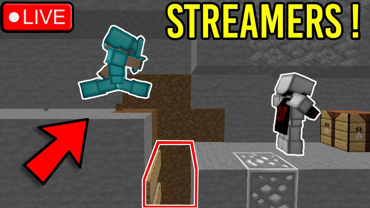 JE TRAP 50 STREAMERS SUR MINECRAFT !!! (Best of 2022)