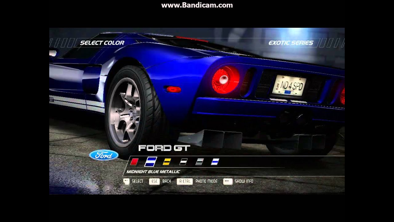 Need for Speed Hot pursuit 2010 car list and start up sounds