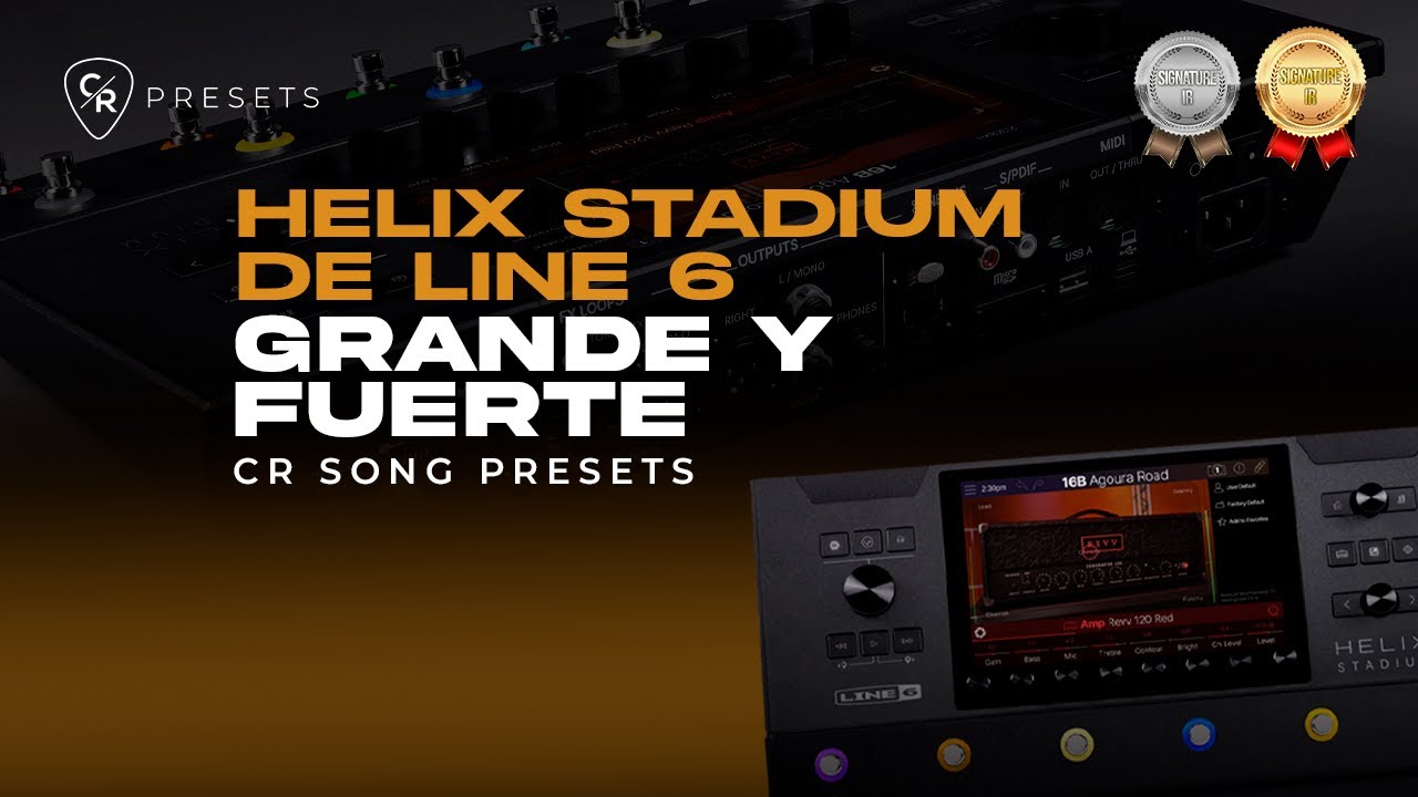 GRANDE Y FUERTE | CR SONG PRESET HELIX STADIUM | CHRIS ROCHA CANAL OFICIAL