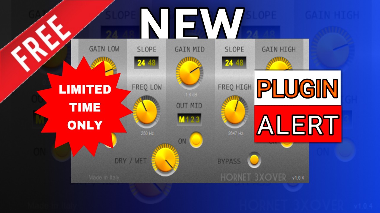 Limited Time FREE! HoRNet 3XOver is a PRO Mixing Secret