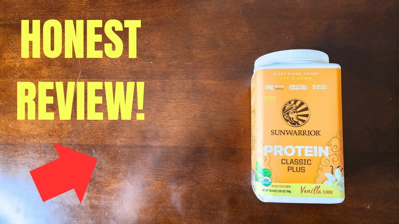 Sunwarrior Classic Plus Review: The Best Plant-Based Vegan Protein? #amazonfinds