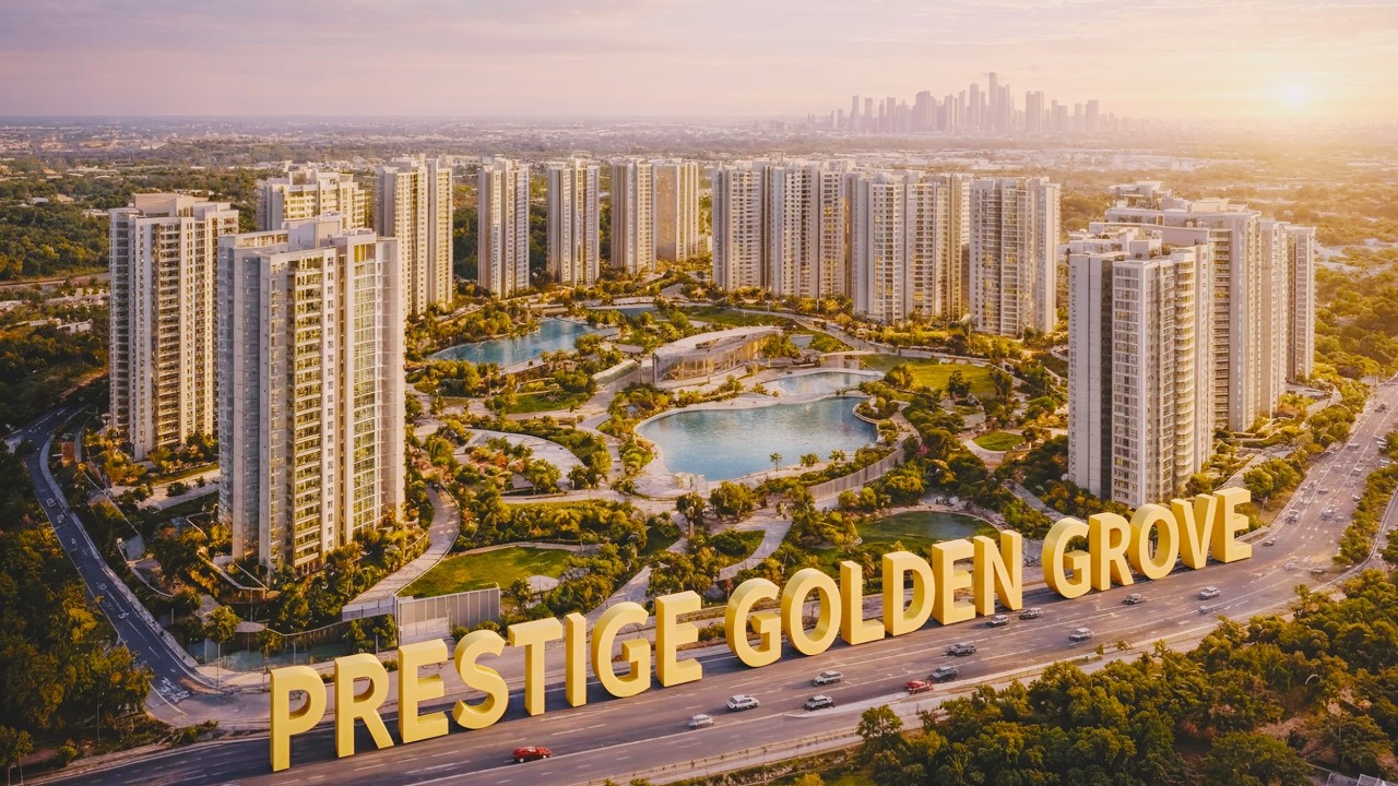 Prestige Golden Grove Launch | 31-Acre Mega Project Near ORR Exit 2 | Tellapur–Kollur