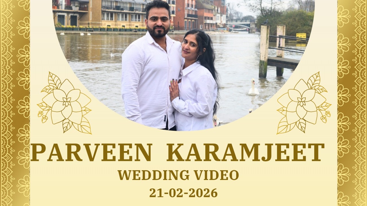 Parveen ❤️ Karamjeet kaur wedding ceremony Live