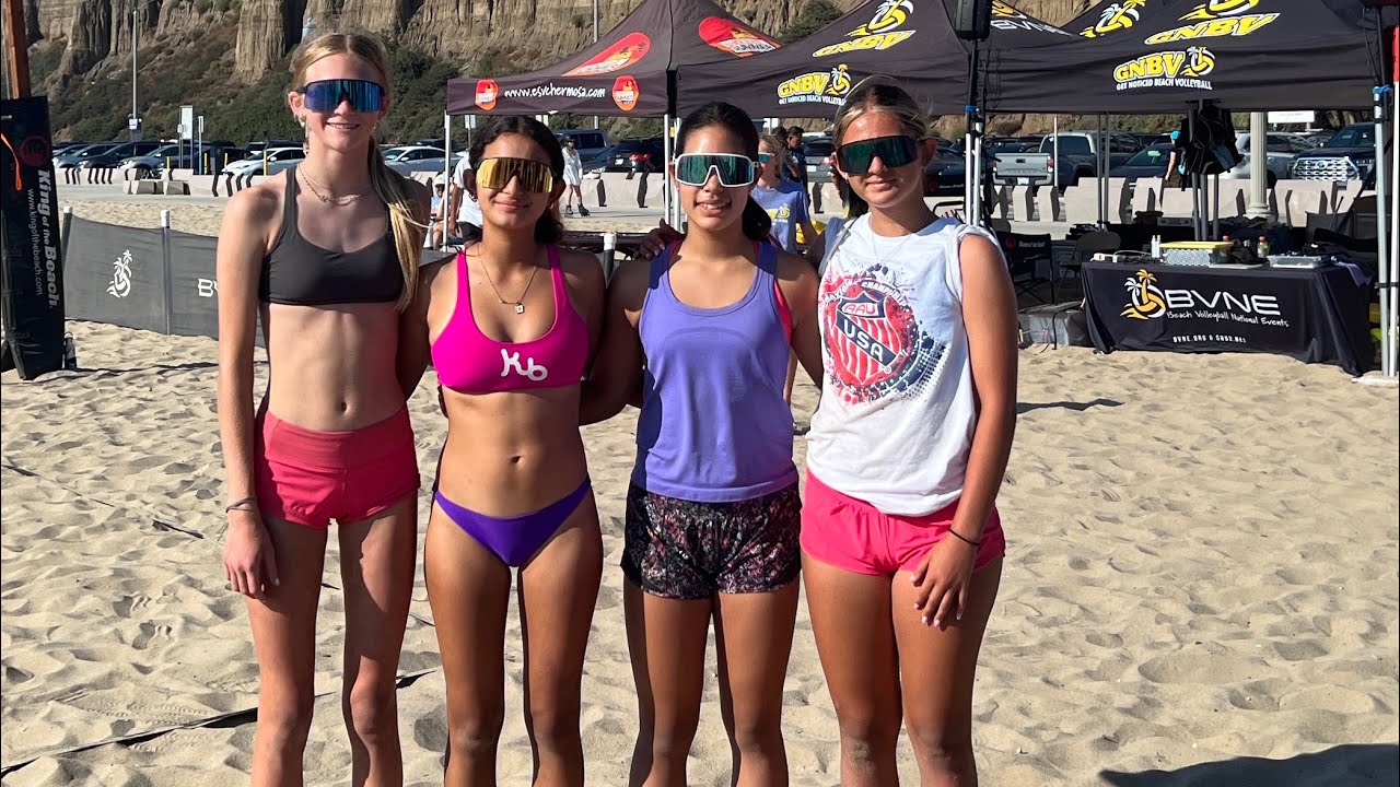 GNBV National Showcase Oct 8, 2023 14U Gold Finals Coady & Turcios vs Enriquez & Sakonju