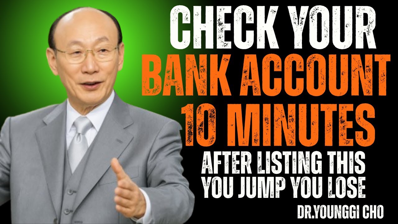 You Will Attract A Financial Miracle Just By Hearing This Prayer 1 Time - David Yonggi Cho