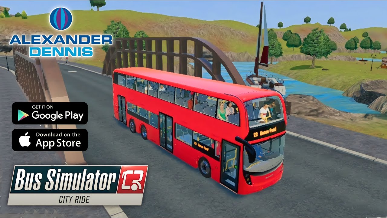 ALEXANDER DENNIS Bus Gameplay! in Bus Simulator City Ride By Astragon🏕 | Bus Gameplay | Day Cycle