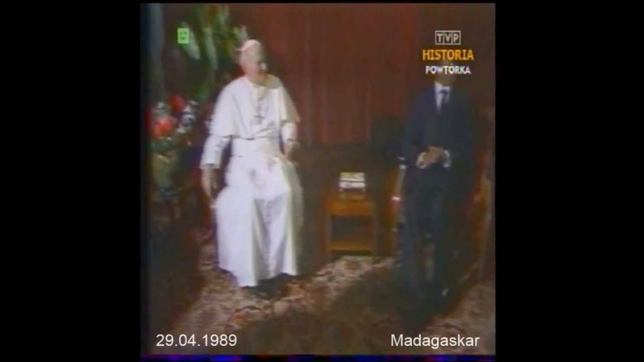 Jan Paweł II w Afryce 1989