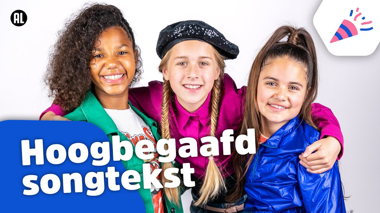 🎵Hoogbegaafd (songtekst) - Kinderen voor Kinderen