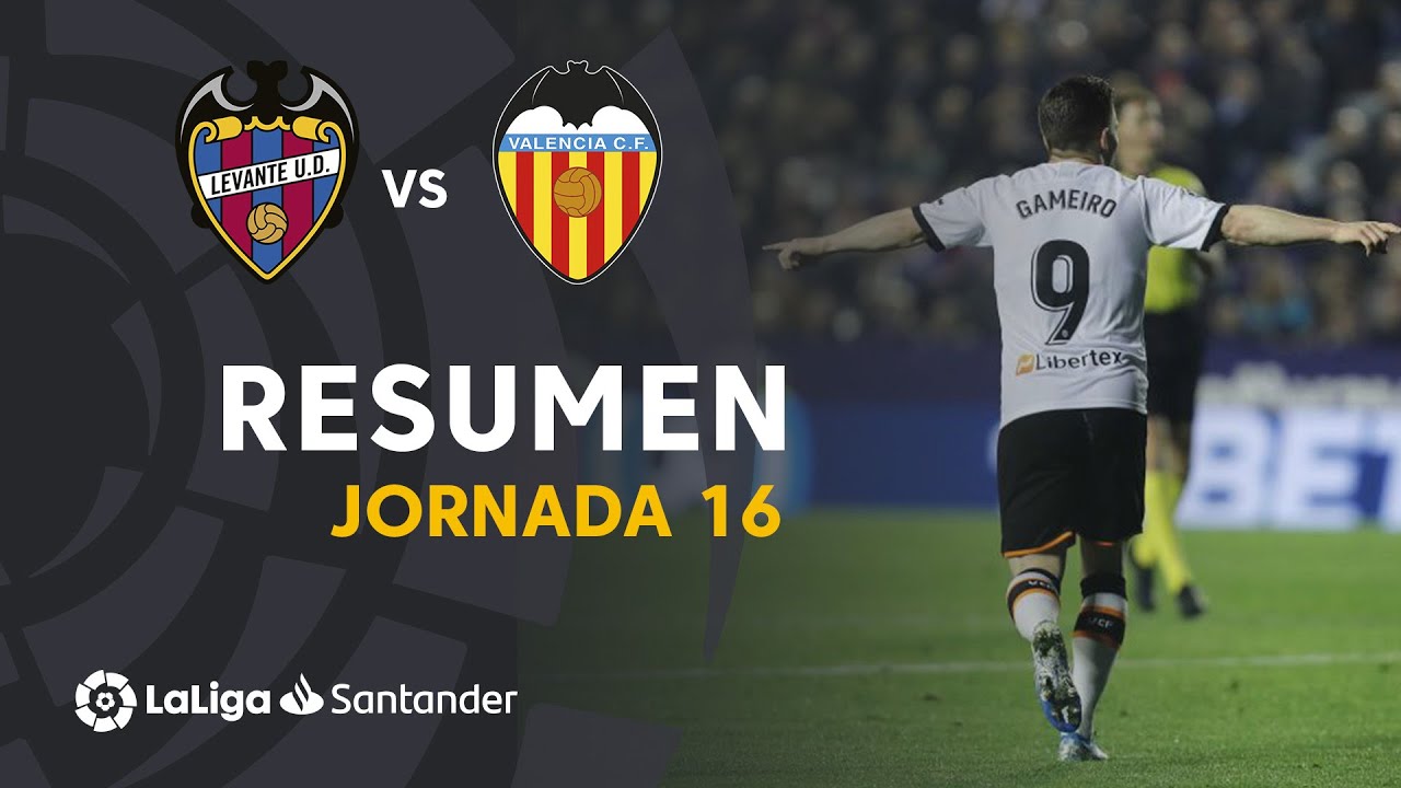 Resumen de Levante UD vs Valencia CF (2-4)