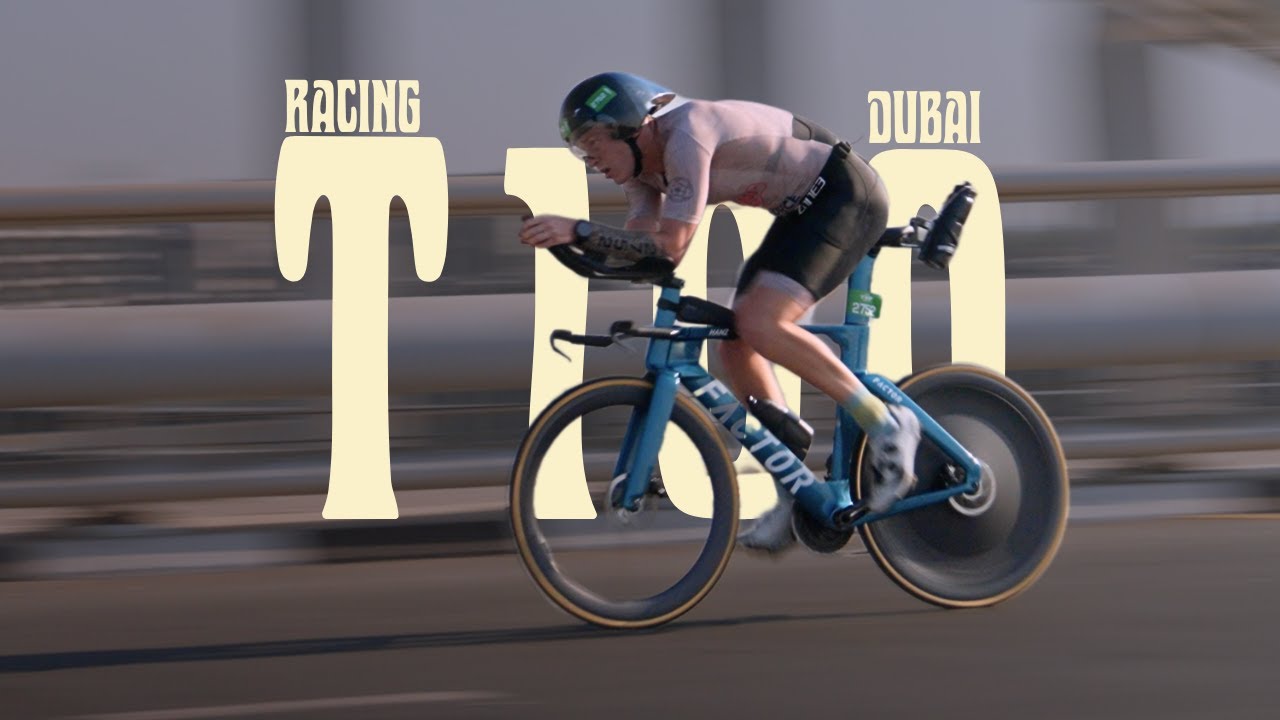 my first T100 triathlon | Dubai T100 grand final
