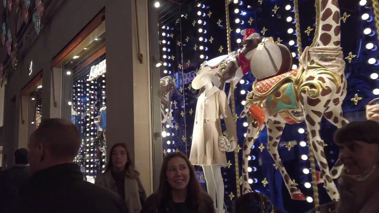 London Walk | Iconic Christmas decoration 2024🎄 | Bond Street | Annabel&rsquo;s | White Roses [4K]
