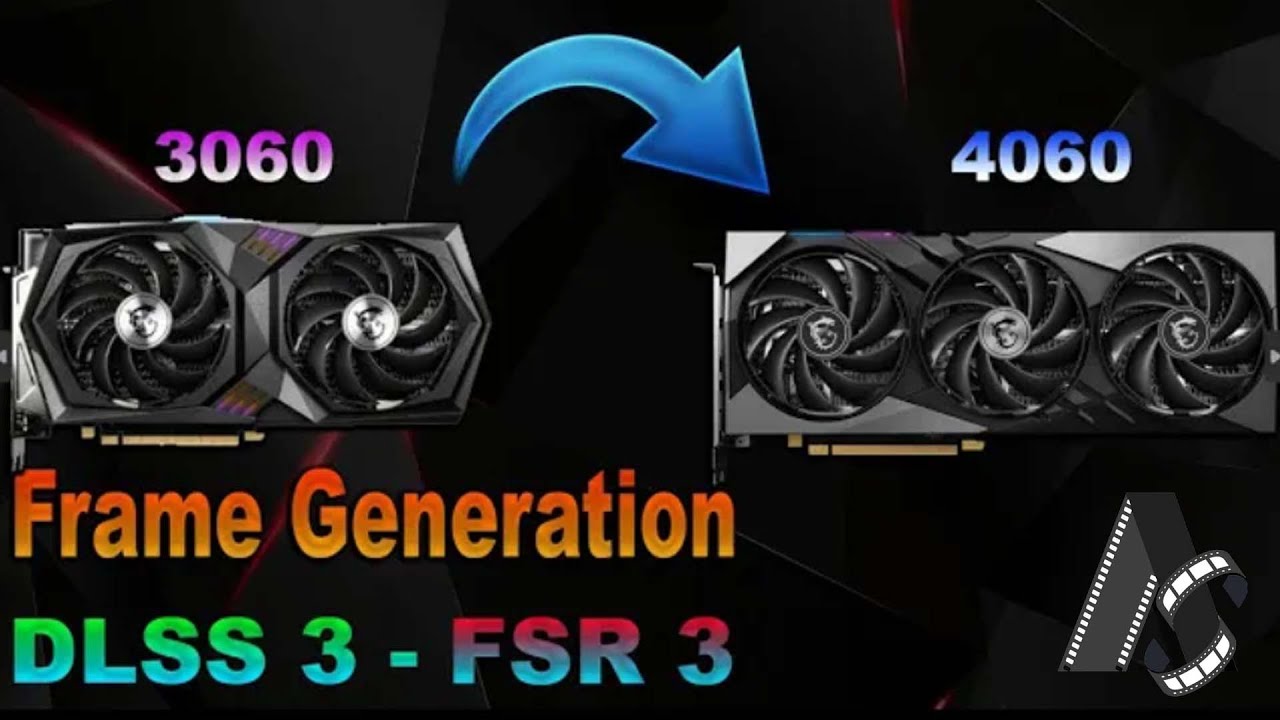 RTX 3060 Ekran kartını RTX 4060 Yaptık - DLSS 3 - FSR 3 - Frame Generation