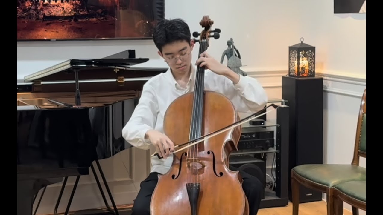 Édouard LALO Cello Concerto in D minor 1.Mov.  (LEE SEJONG 이세종 13years old)