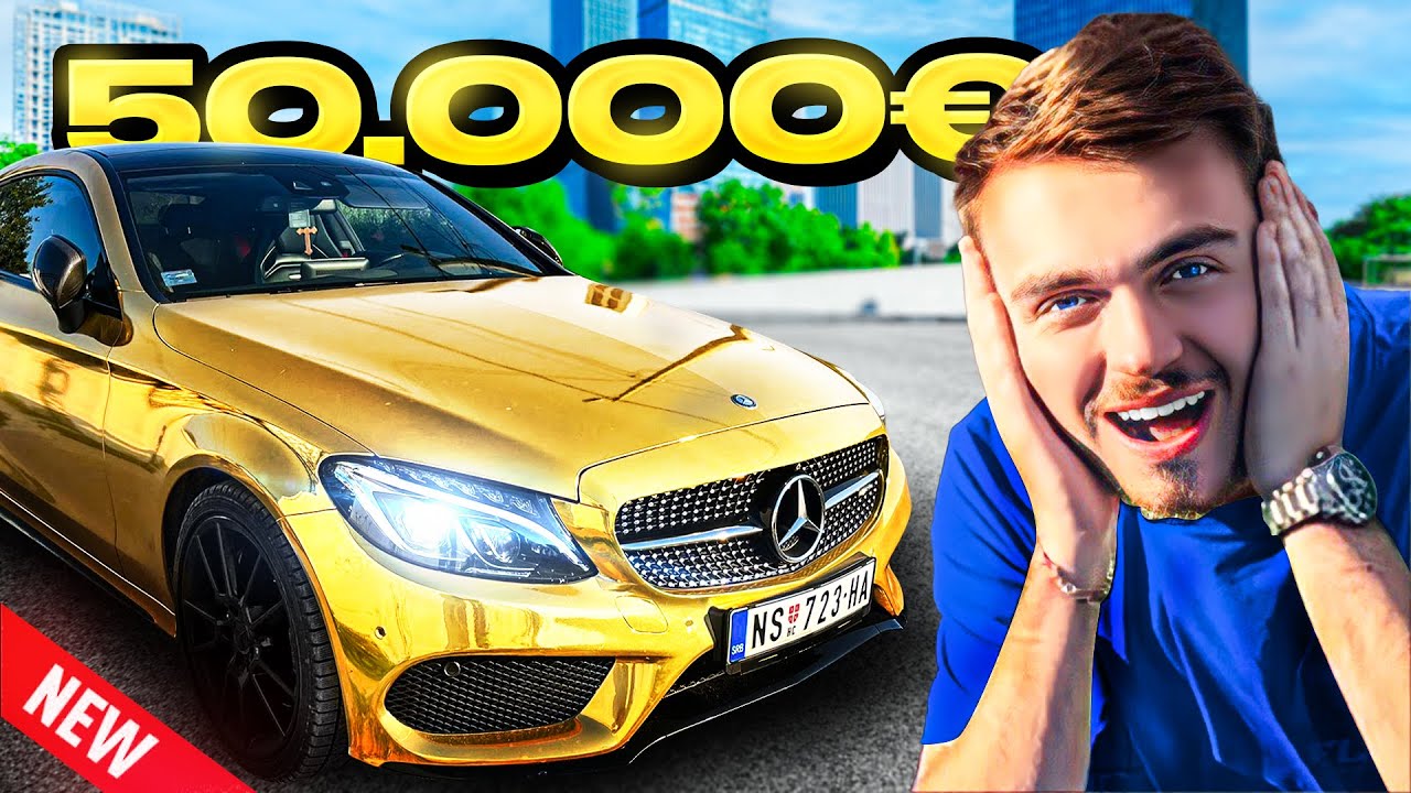 KUPIO SAM ZLATNI MERCEDES! - MOJ NOVI AUTO