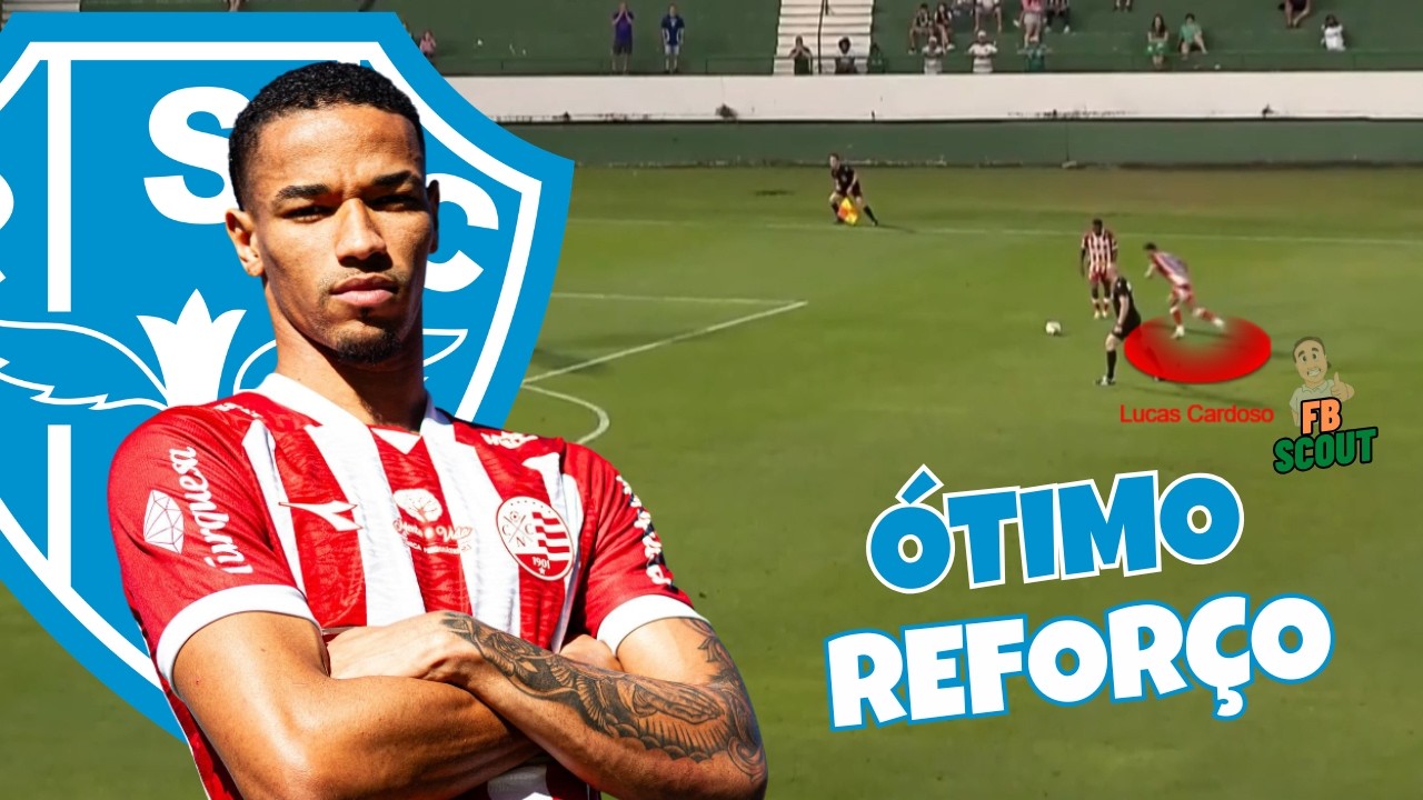 COMO JOGA LUCAS CARDOSO, NOVO REFORÇO DO PAYSANDU