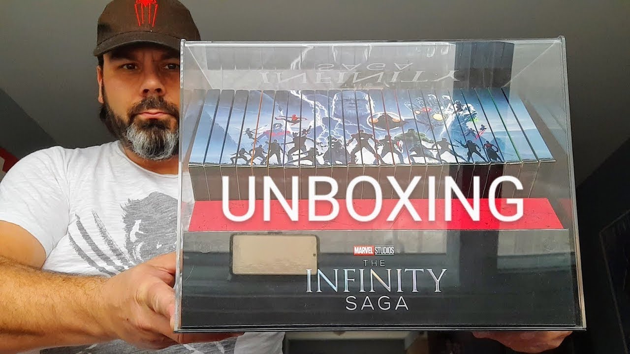 Marvel Studios, The Infinity Saga Box set [Blu ray + 4K] United Kingdom Edition | Unboxing