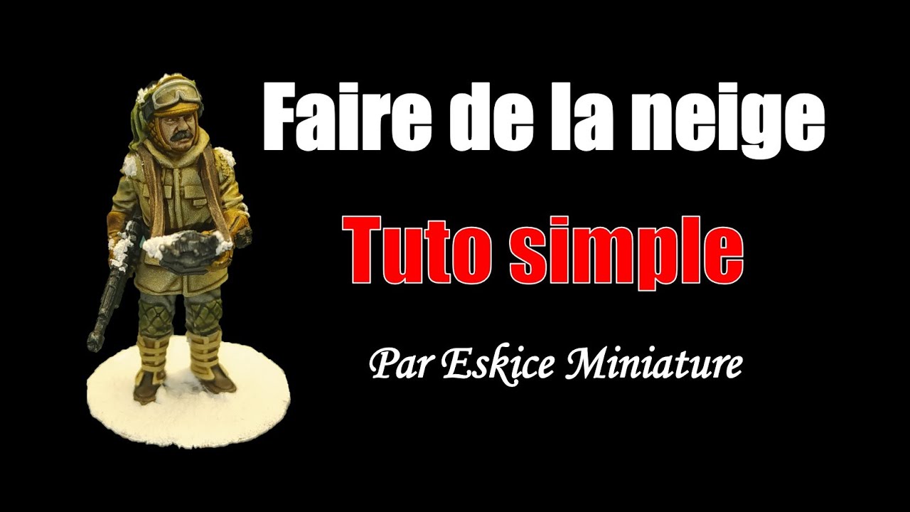 Neige facile - Exemple sur star wars legion