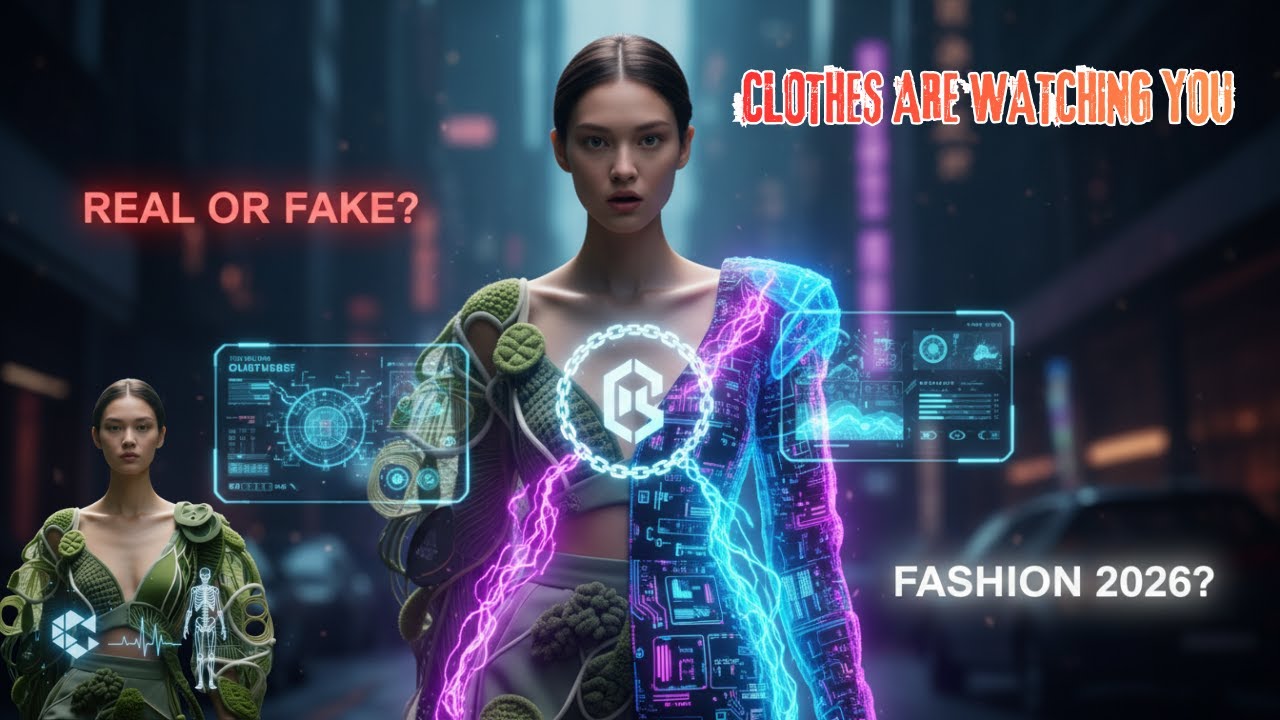 AI Fashion 2026 | Smart Clothing & Blockchain Revolution | Glorious Techs